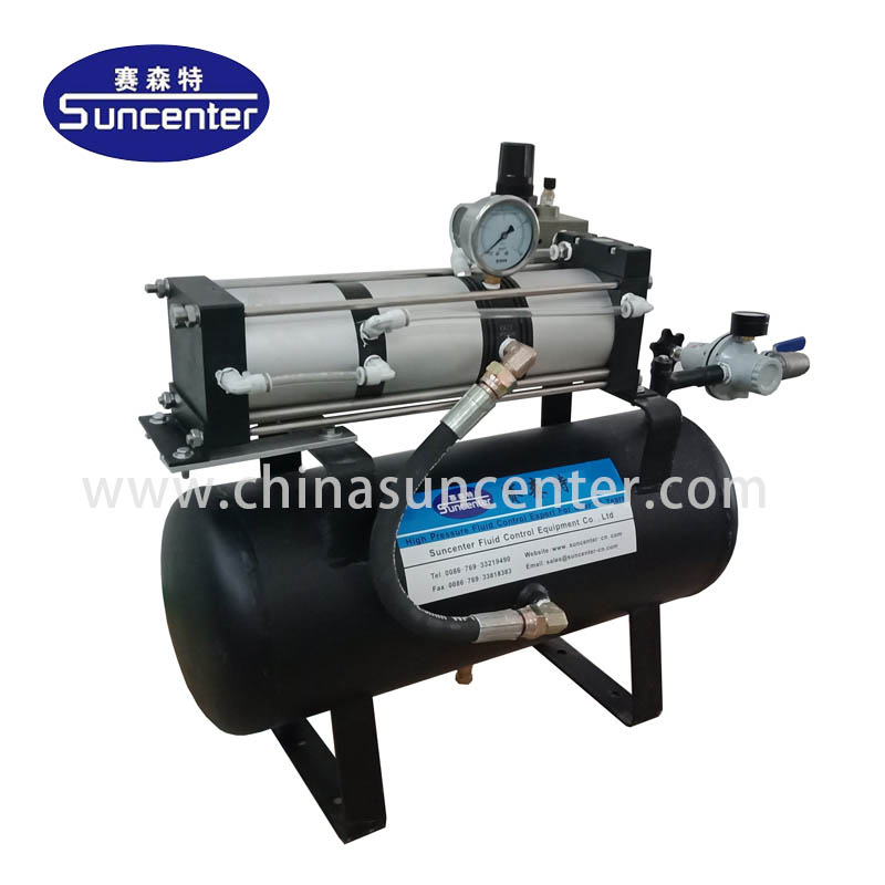 Suncenter-Air booster pump with max 40 bar pressure