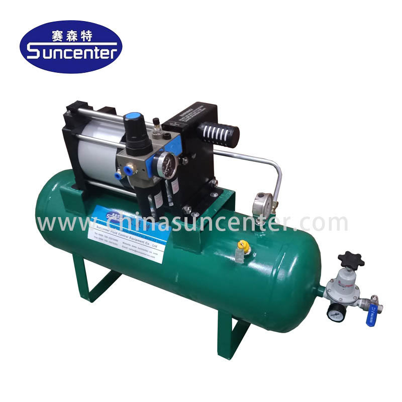 Suncenter-Air pressure booster with 40L air tanks