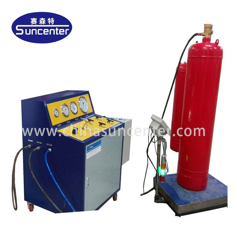 Suncenter dazzling automatic filling machine at discount for fire extinguisher-gas booster,hydro tes-1