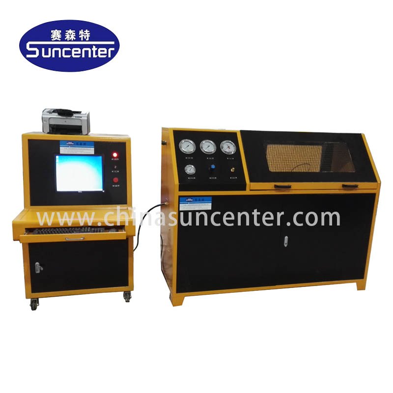 video-automatic compression testing machine machine application for flat pressure strength test-Sunc-2