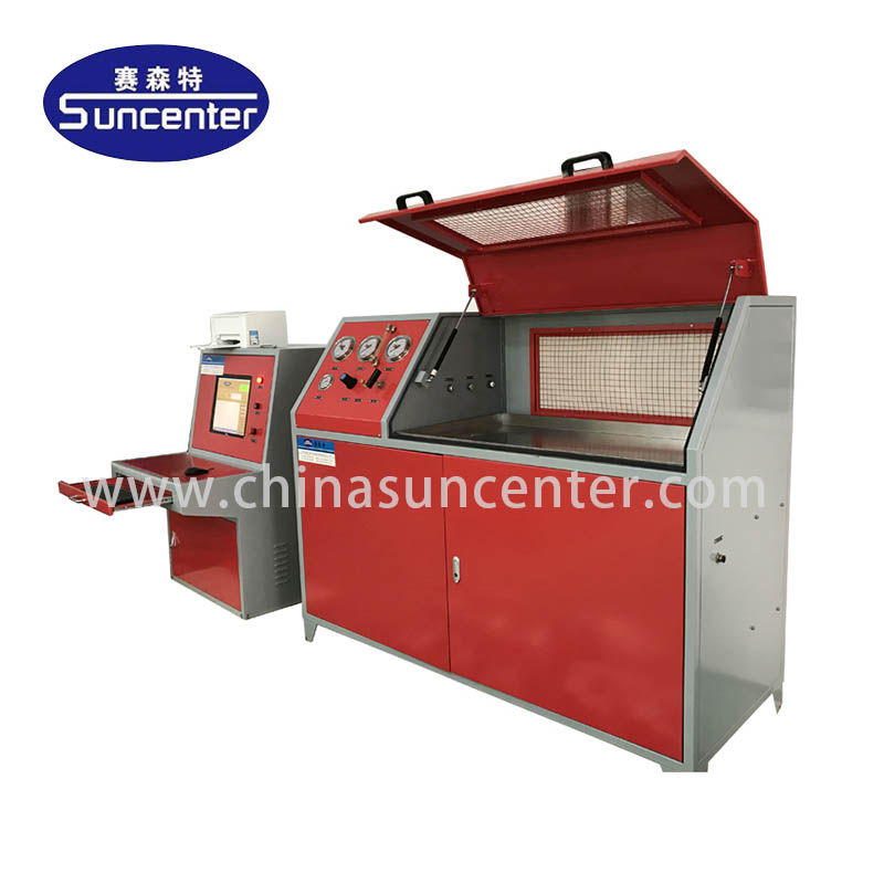 Suncenter-Hydraulic test machine with 10 bar-6000 bar pressure range