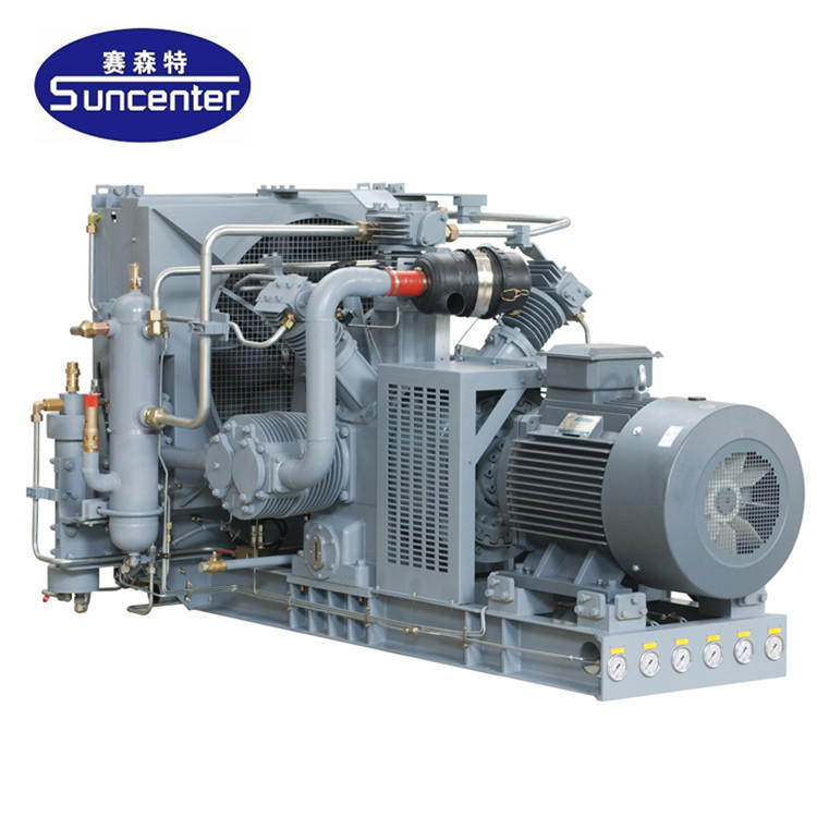 High pressure nitrogen gas compressor