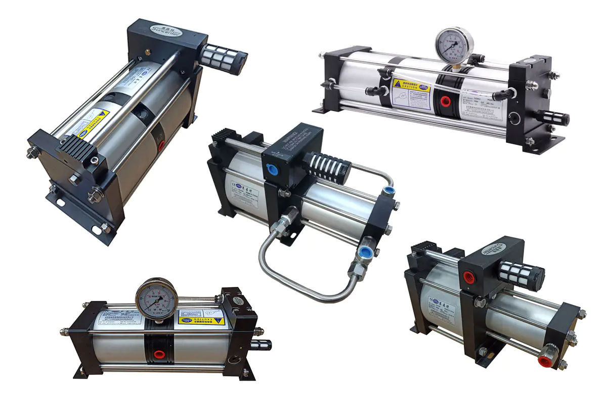Air Pressure Amplifier Pump / System