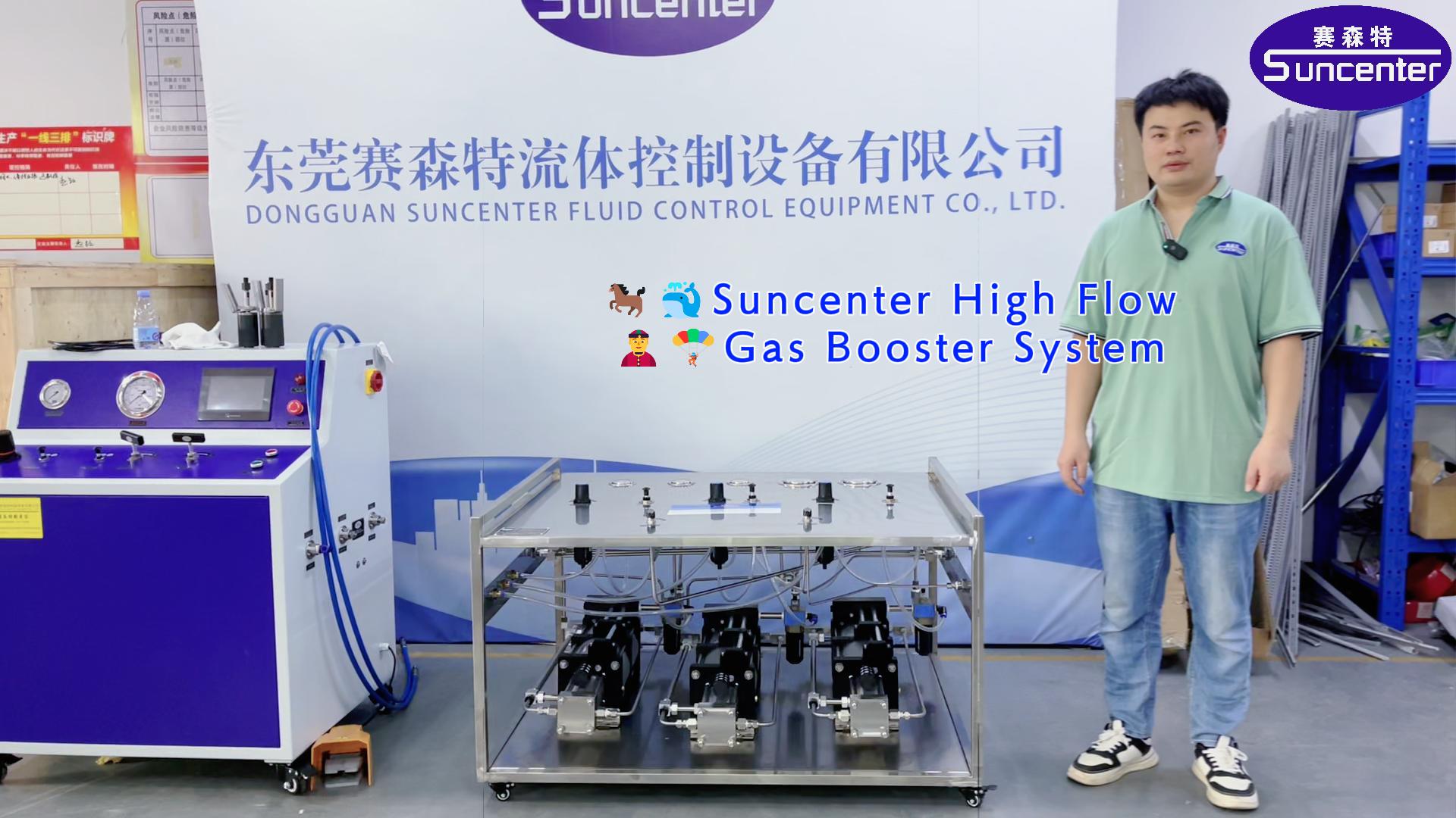 Suncenter High Flow Gas Booster System