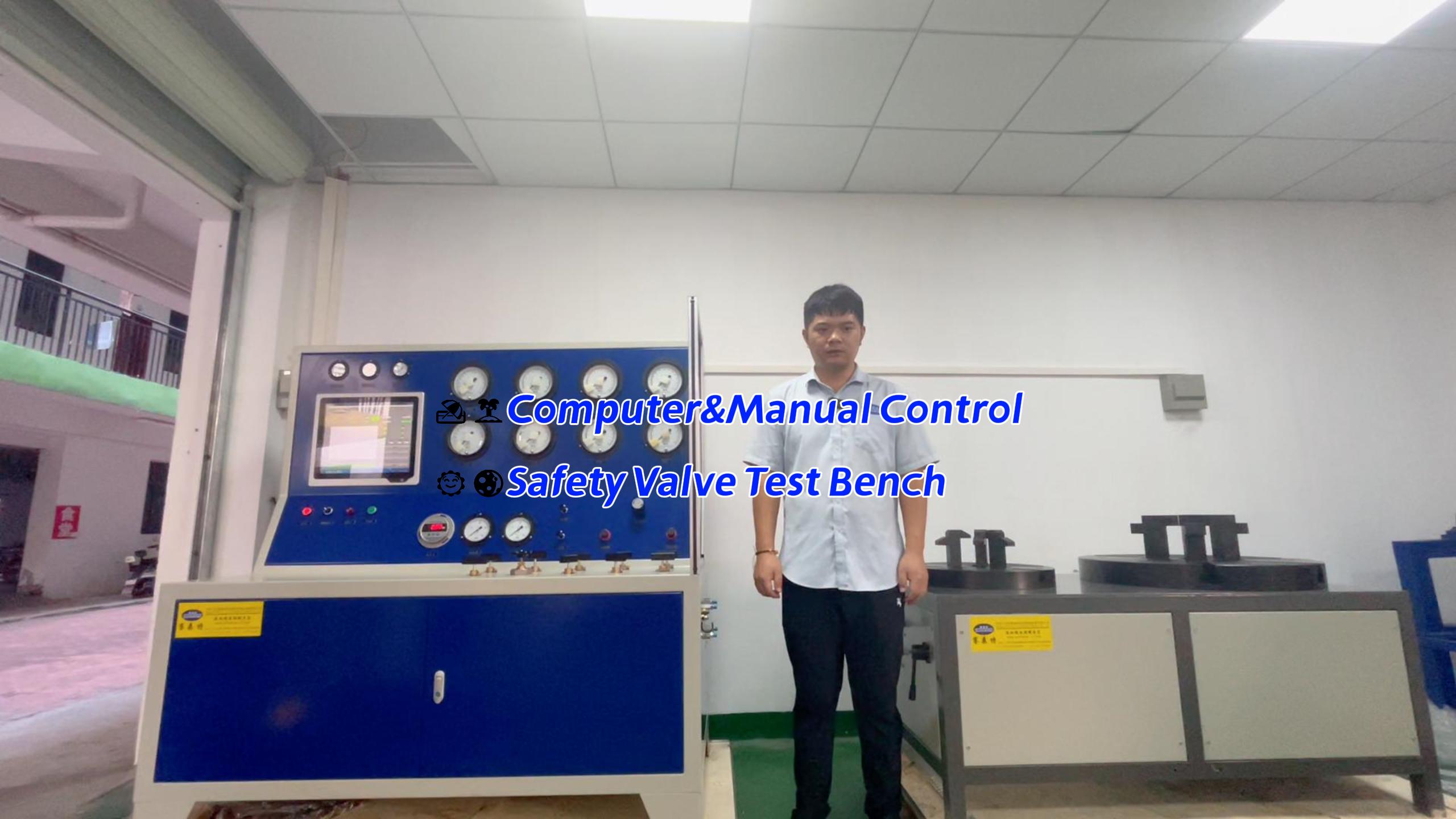 Computer&Manual Control Safety Valve Test Bench
