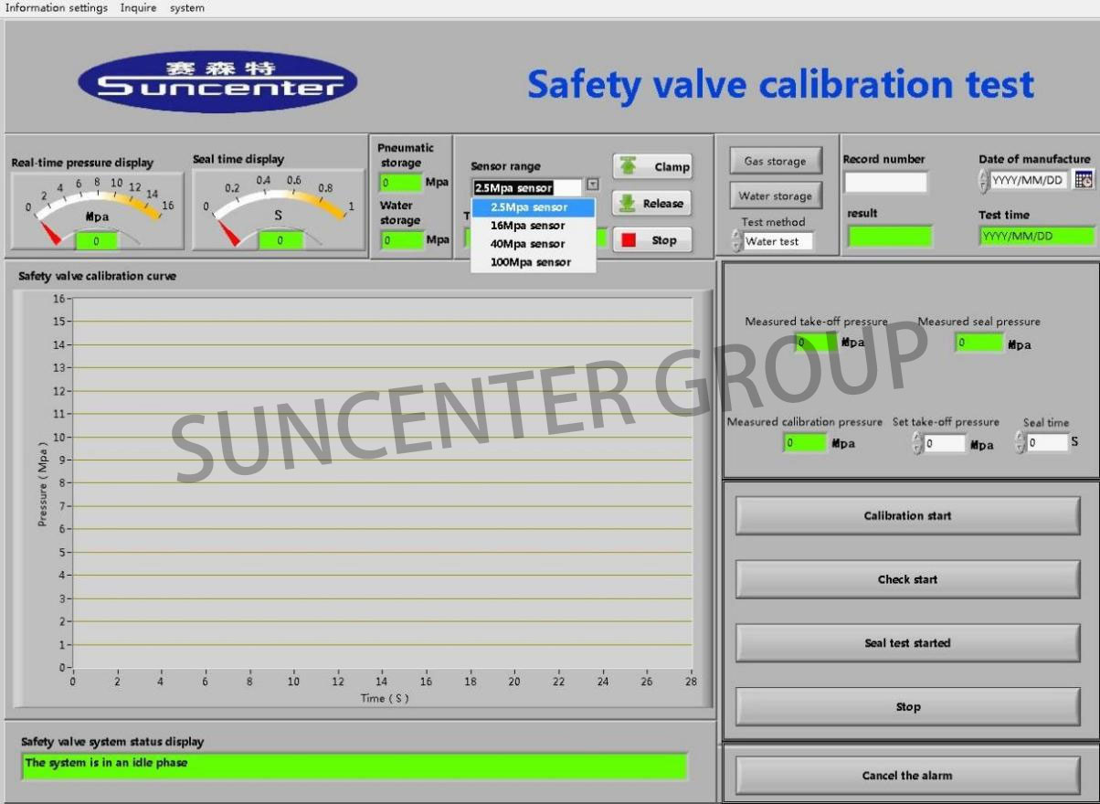 product-Computer Control Safety valve Test bench-Suncenter-img