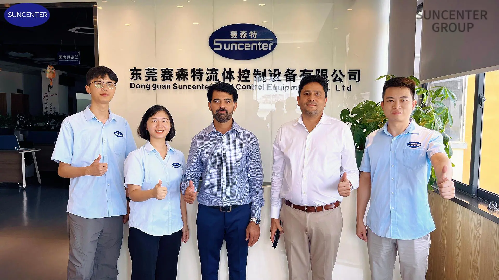 Suncenter Welcomes Indian Gas Cylinder Company to Explore Gas Cylinder Hydro Test Benches