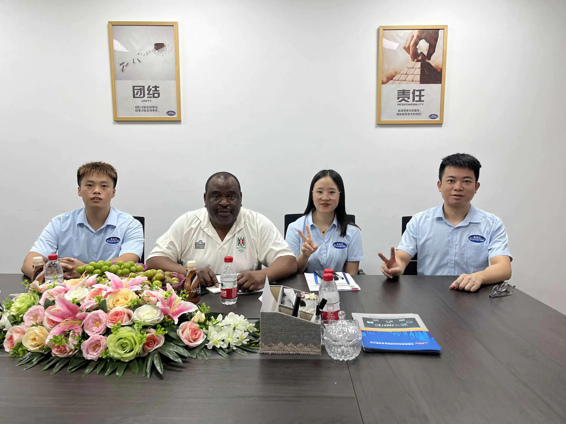 Zimbabwean Clients Visit Suncenter to Explore Natural Gas Booster Systems