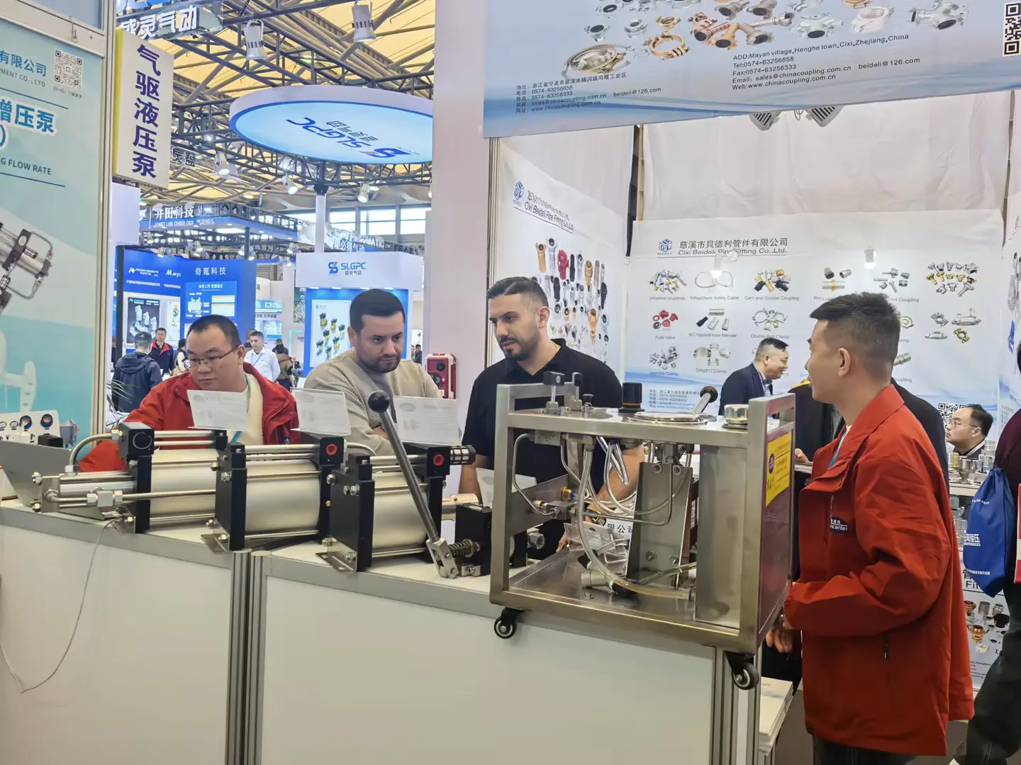 Suncenter Group Participates in the Asia Fluid Exhibition