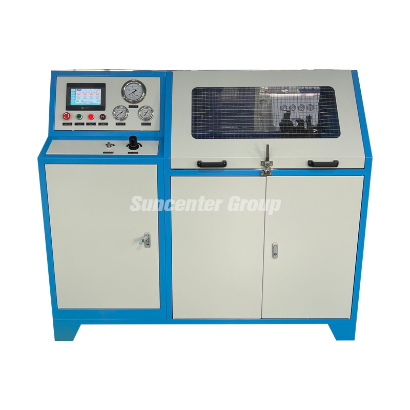 PLC + Touch screen Controlled Hydro Test Bench ( for Hydrostatic test / Burst test / Leak test )