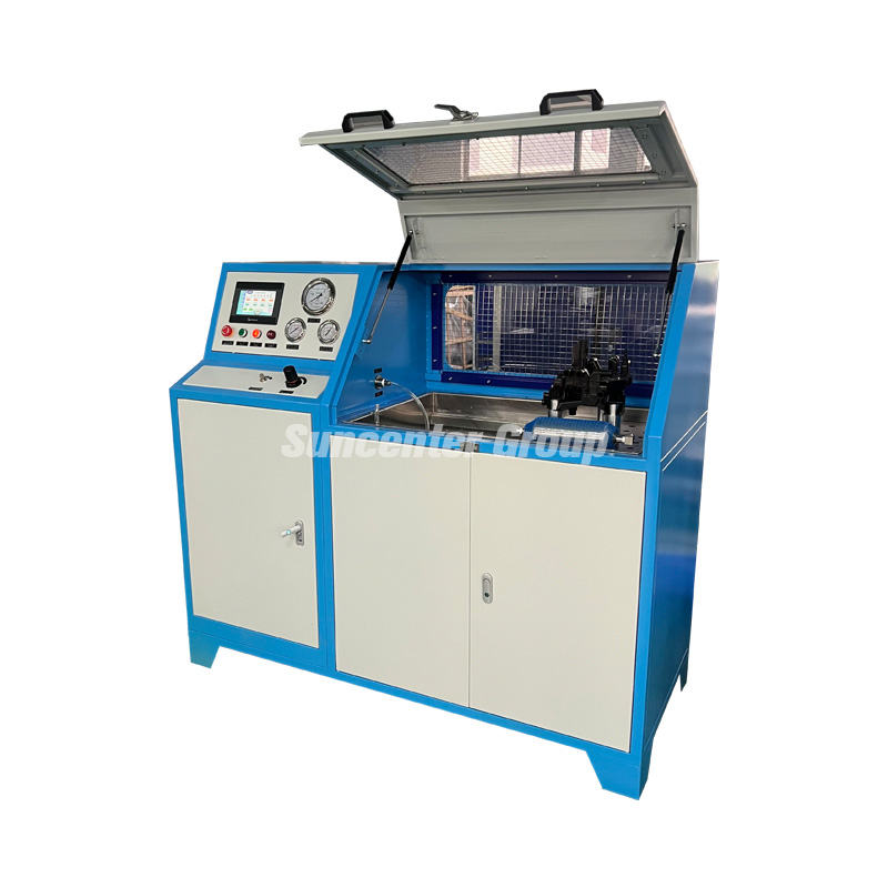 PLC + Touch screen Controlled Hydro Test Bench ( for Hydrostatic test / Burst test / Leak test )
