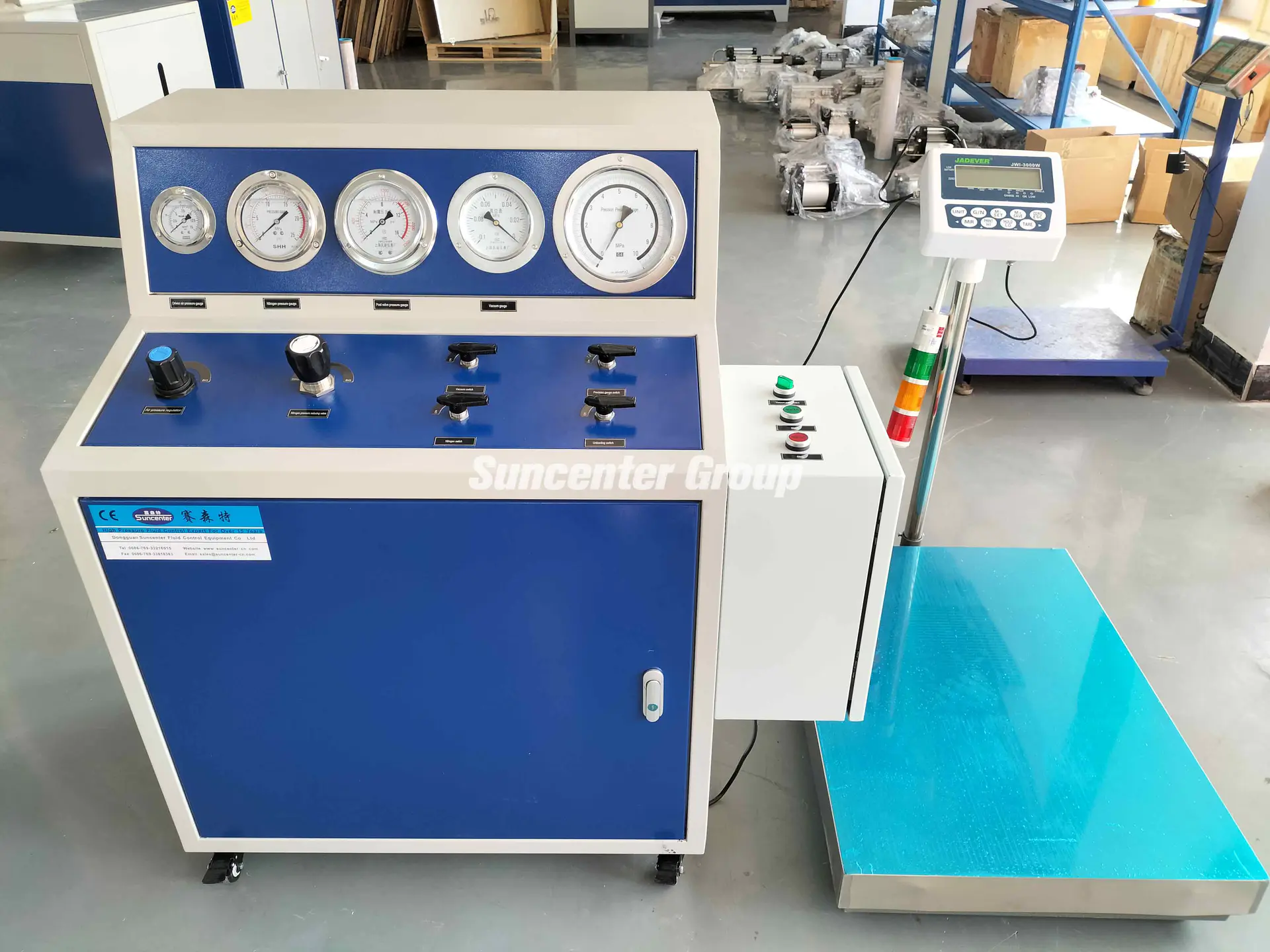Suncenter Launches Advanced FM-200 Fire Extinguisher Refilling Machine