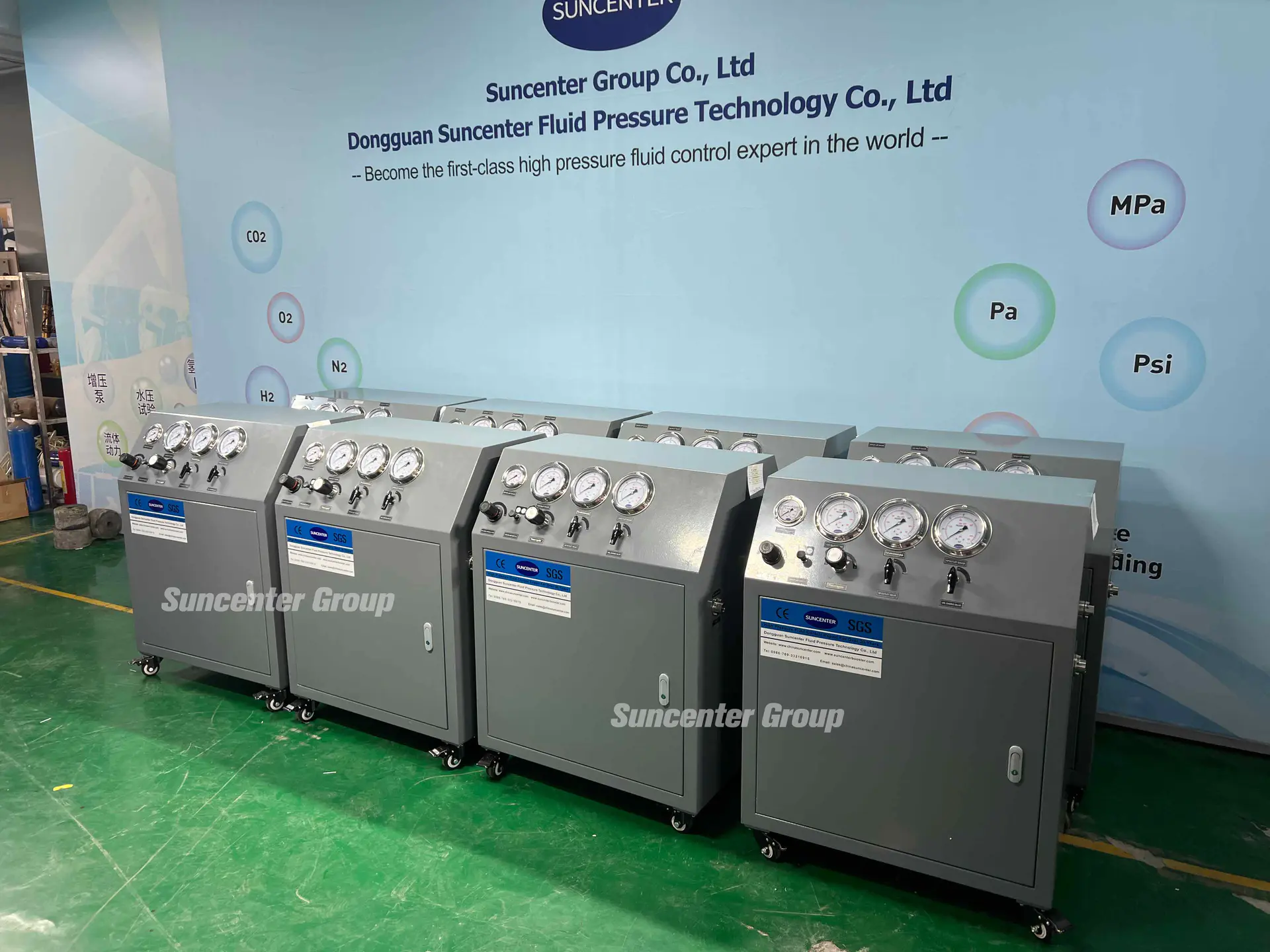 Suncenter Launches Advanced DGS-DGA05 Oxygen Booster System with 20L Storage Tank for Precision Pressure Control