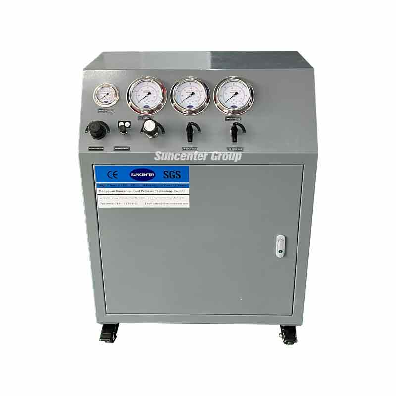 Suncenter High Pressure Pneumatic Oil-free Oxygen Booster System with 20L Gas Storage Tank