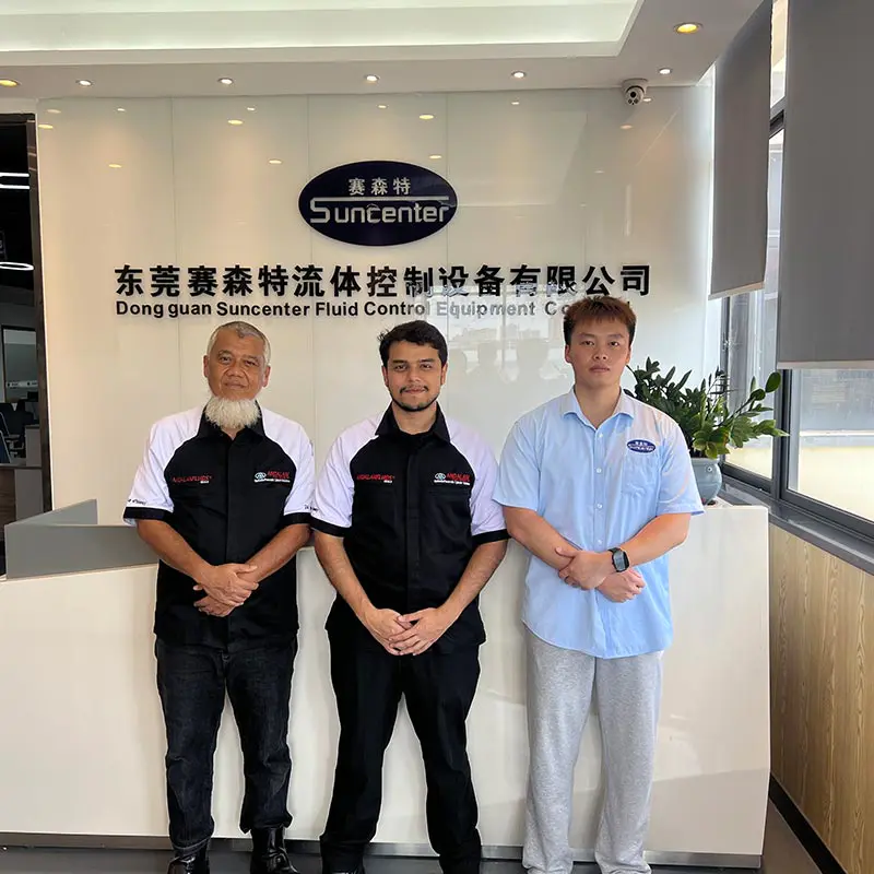 Suncenter Welcomes Indonesian Fluid Service Delegation for Strategic Factory Visit