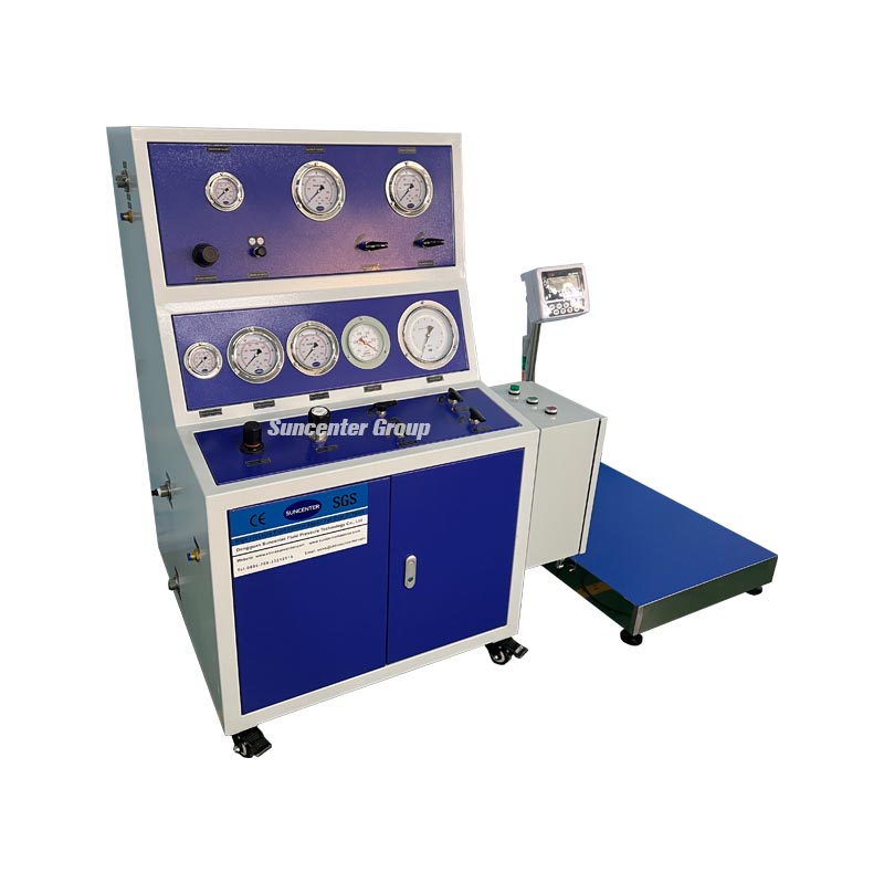 High Pressure FM200 Nitrogen Filling Machine for Fire Extinguisher