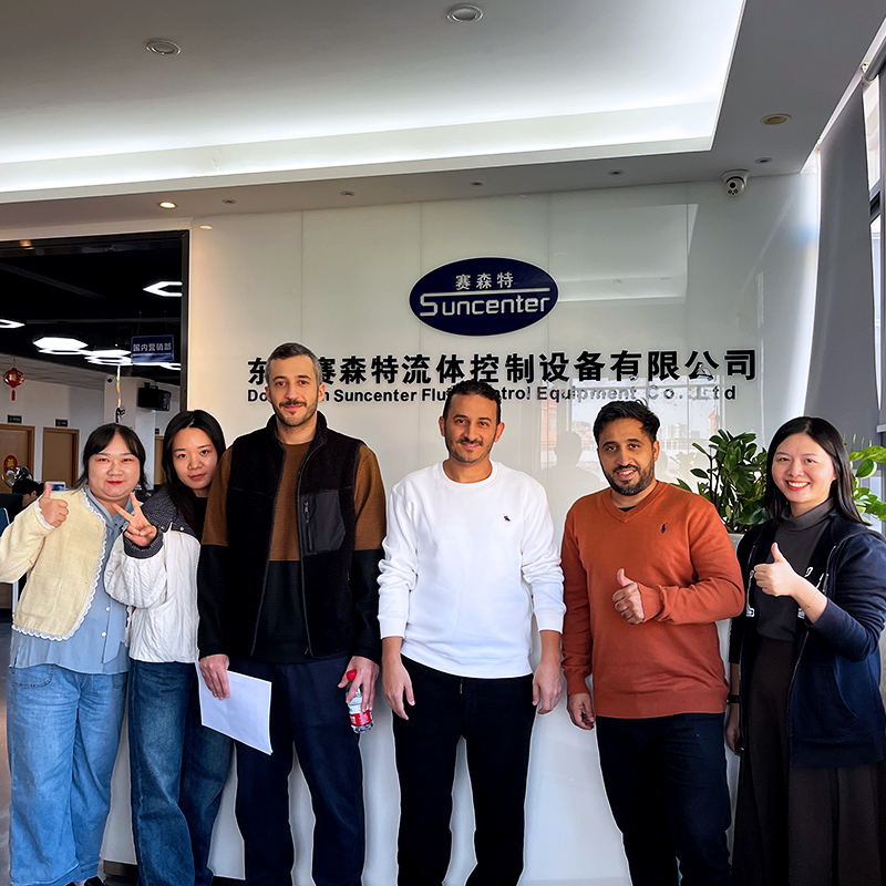 Saudi Clients Visit Suncenter, Exploring Advanced Fire Extinguisher Refilling Solutions