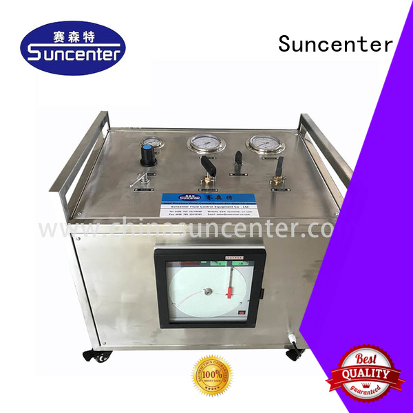 Suncenter bench hydraulic test bench at discount for safety valve calibration