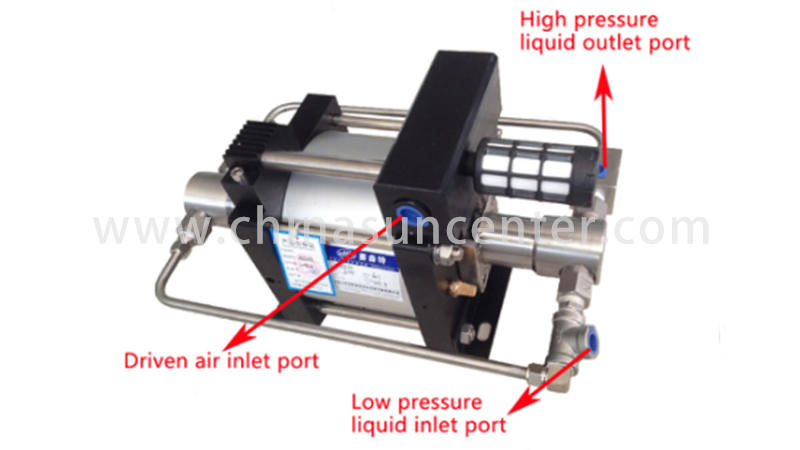 Suncenter durable pneumatic hydraulic pump high pressure on sale for petrochemical