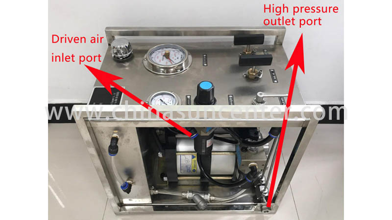 Suncenter long life hydro test pump sensing for metallurgy-3