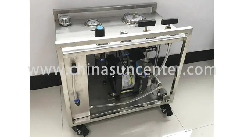 series hydro test pump sensing for petrochemical Suncenter