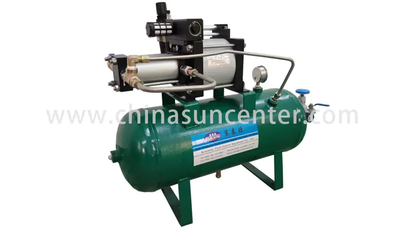 Suncenter air pressure pump type for natural gas boosts pressure