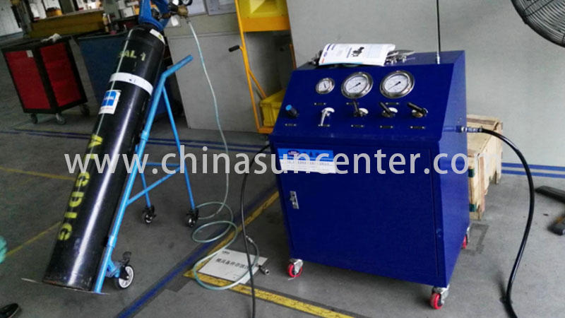 Suncenter oxygen pressure booster pump type for safety valve calibration