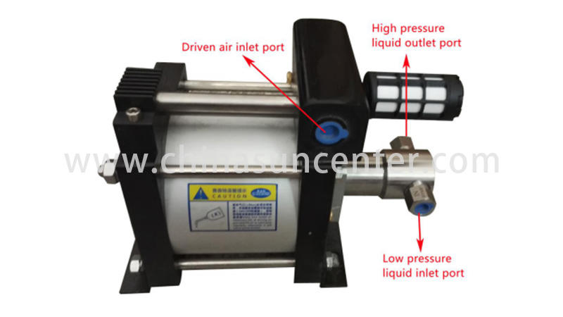 Suncenter portable booster pump system speed for safety valve calibration