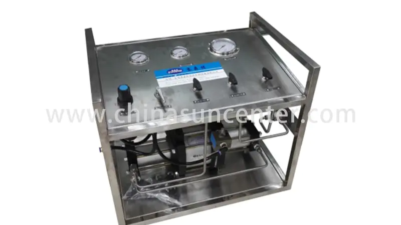 Suncenter safe nitrogen air pump bulk production for safety valve calibration