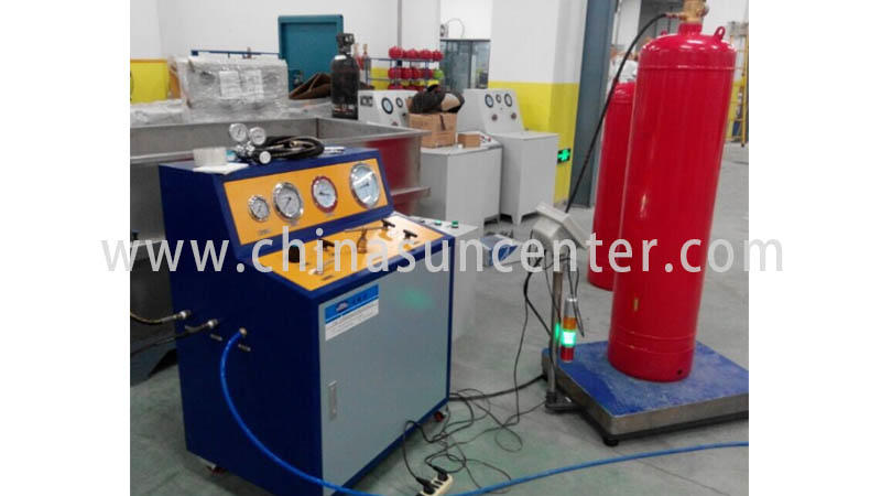 Suncenter scientific automatic filling machine for fire extinguisher
