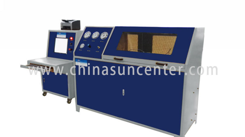 competetive price water pressure testing machine in China for flat pressure strength test Suncenter