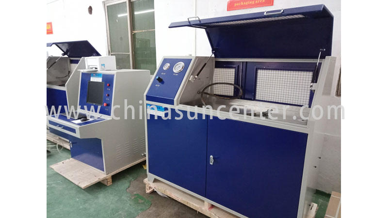 automatic compression testing machine machine application for flat pressure strength test
