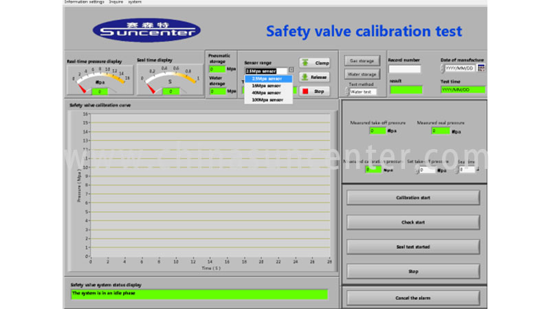 Suncenter control valve test bench free design for industry-7
