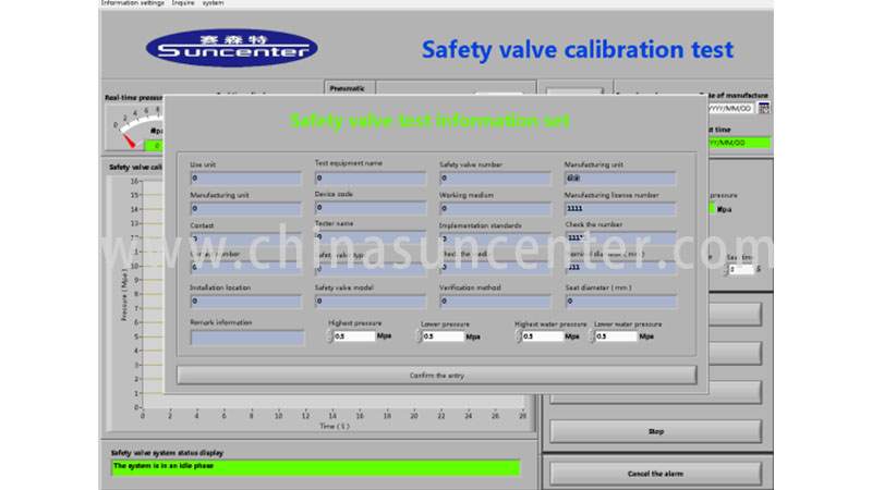 Suncenter control valve test bench free design for industry-10