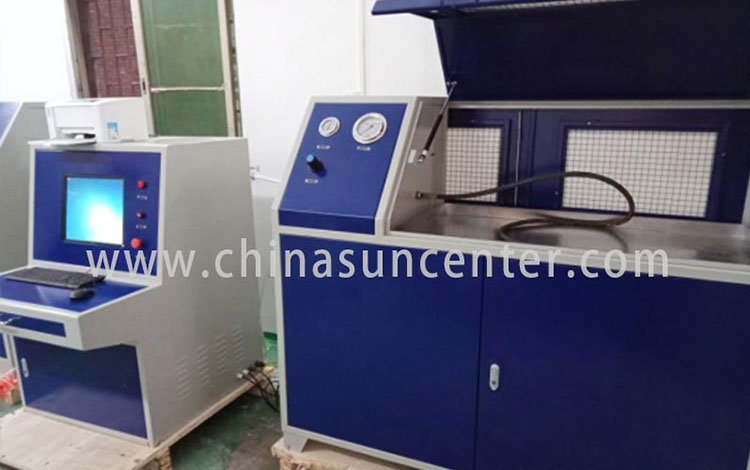 Dispositif de contrôle de l'ordinateur / machine à tester hydrostatique pour tuyau / tuyau