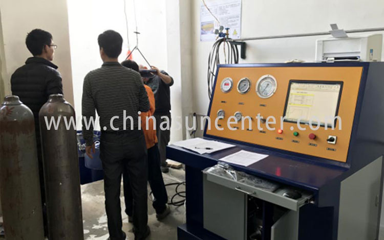 Machine d'essai de pression hydrostatique de cylindre