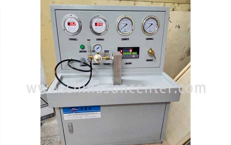 Banc de test de soupape de réduction de pression