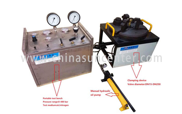SVT40-DN250-MCP Banc de test de soupape de sécurité portable