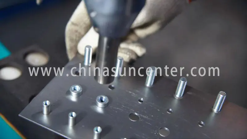 Suncenter nut orbital riveting machine free design for welding
