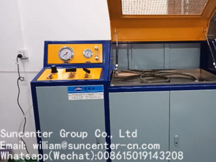 Máquina de teste hidráulico modelo de controle manual do SunCenter