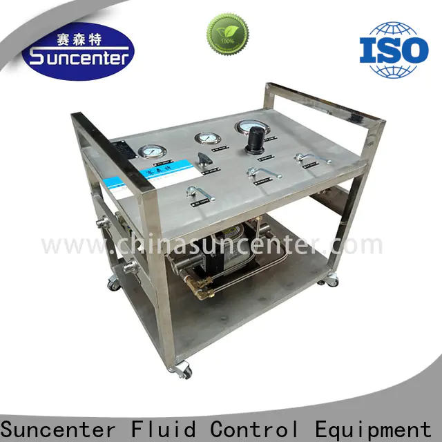 Suncenter co2 pump temperature for safety valve calibration