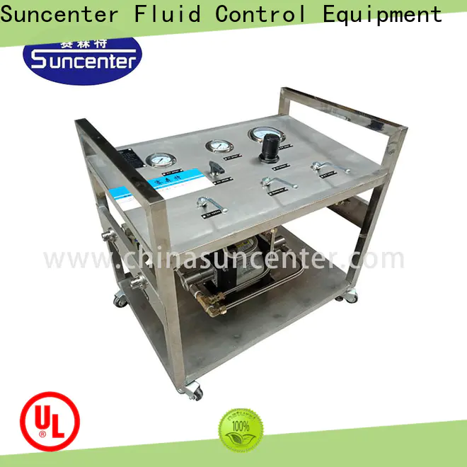 Suncenter extraction liquid nitrogen pump speed for safety valve calibration