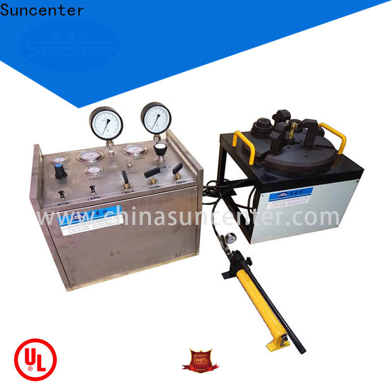 Suncenter industry-leading gas pressure test for factory