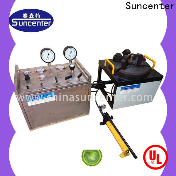 Suncenter control gas pressure test for industry