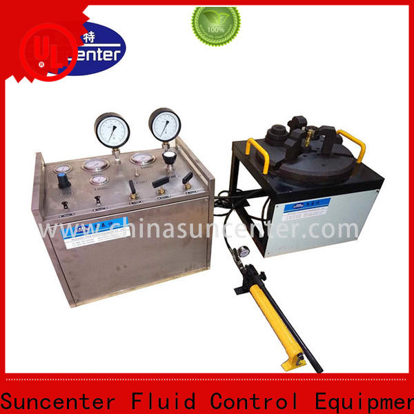 Suncenter valve hydro pressure tester for factory