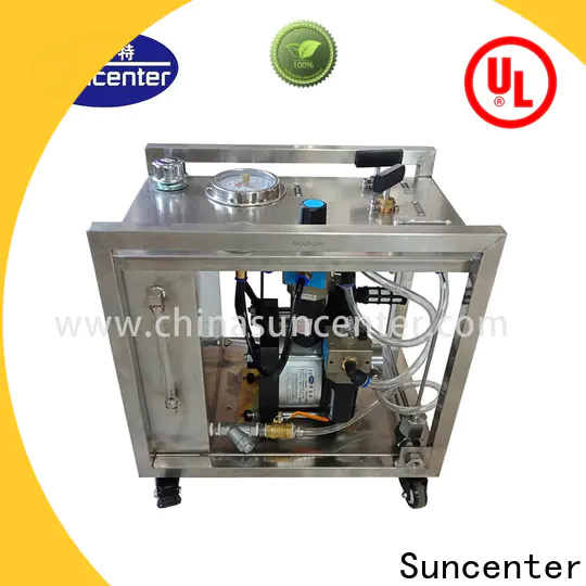 Suncenter advanced technology hydro test pump sensing forshipbuilding