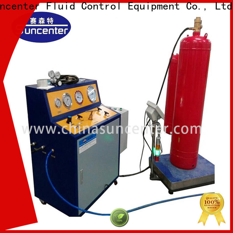 Suncenter industry-leading automatic filling machine for fire extinguisher