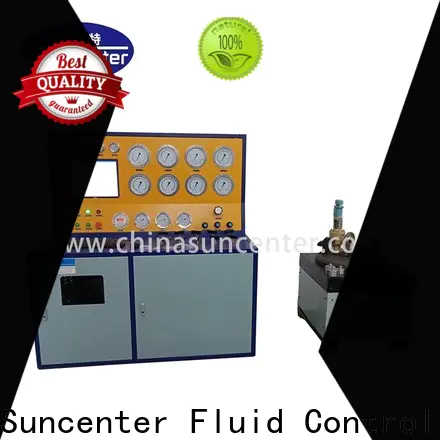 Suncenter valve gas pressure test for industry
