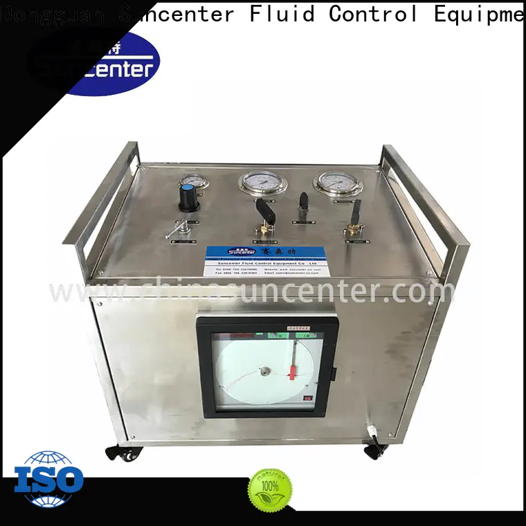 safe hydraulic test bench gas order now for pressurization
