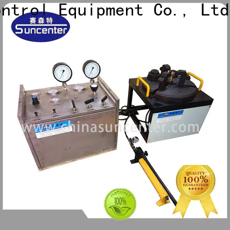 Suncenter test gas pressure test from manufacturer for factory